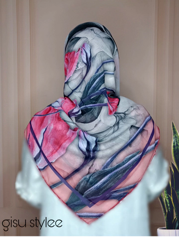 روسری حریر کرپ