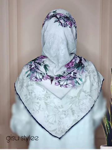 روسری حریر کرپ