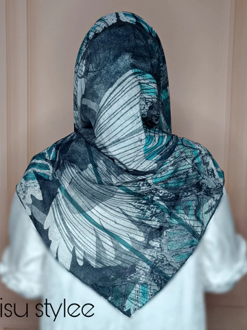 روسری حریر کرپ