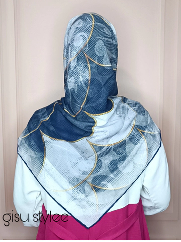 روسری حریر کرپ