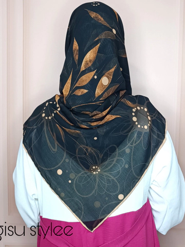 روسری حریر کرپ