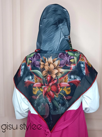 روسری حریر کرپ