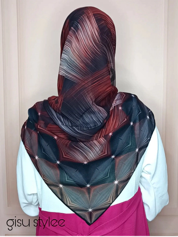 روسری حریر کرپ