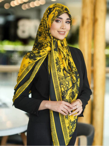 روسری کشمیر کجراه نخی