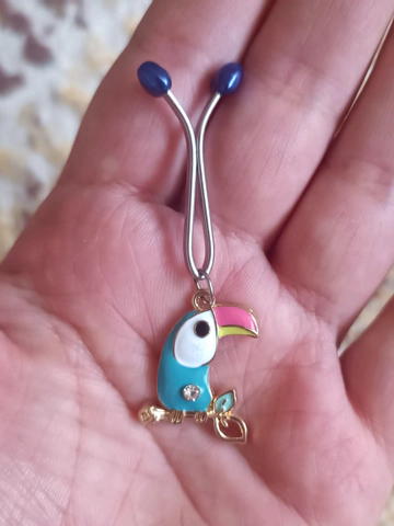 گیره روسری طوطی