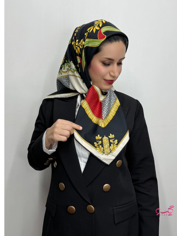 روسری ابریشمی قواره 90