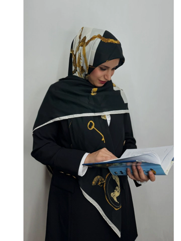 روسری وال ترک نخی