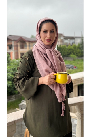 روسری تک رنگ وارداتی